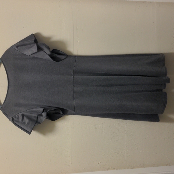 🍀 3/$9 Flutter Sleeve Fit & Flare Dress - Picture 4 of 8